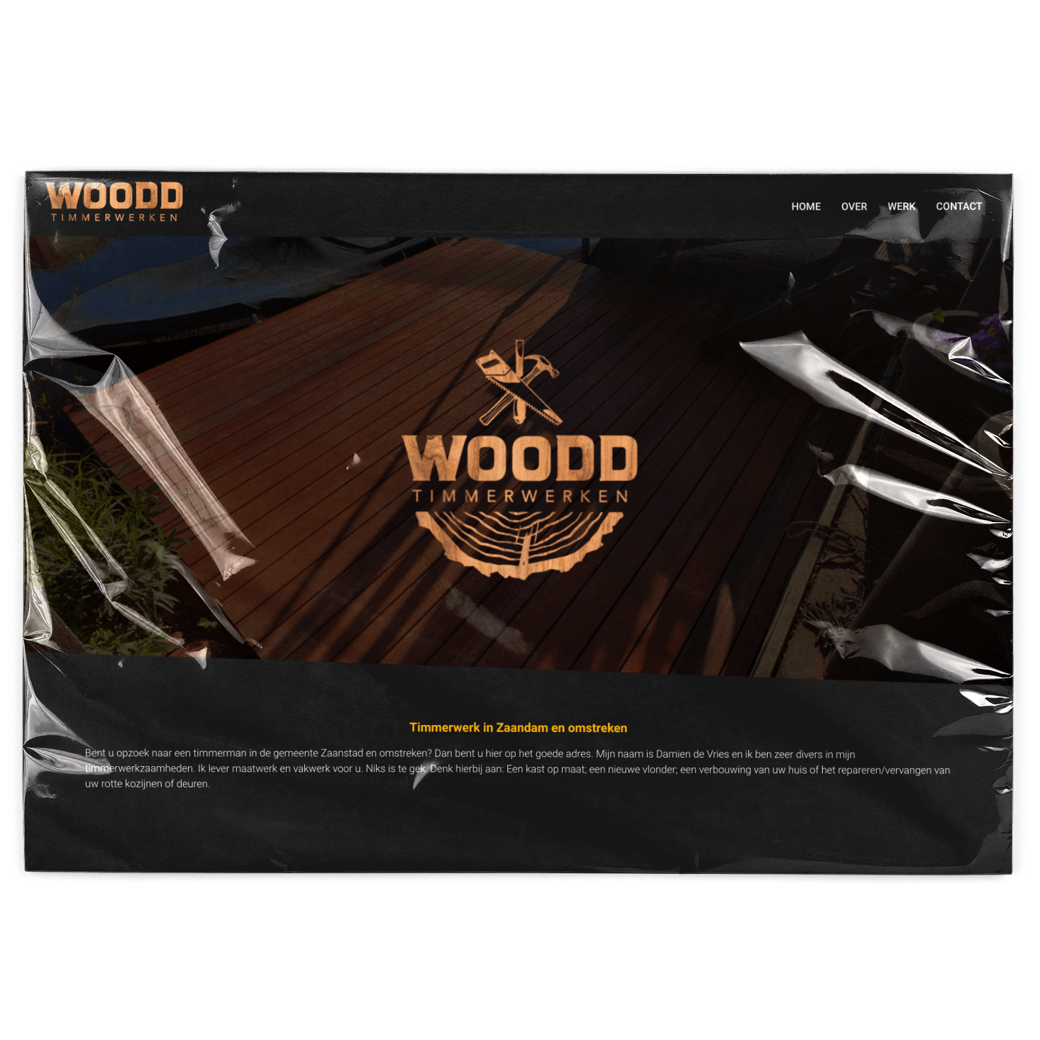 Wordpress one page door NDG Media